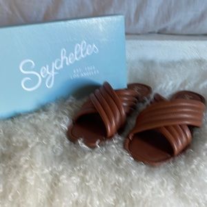 Seychelles Word for Word sandals
